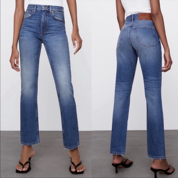NWT Zara Slim Leg Jeans - Picture 1 of 4